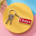Customise name keychain